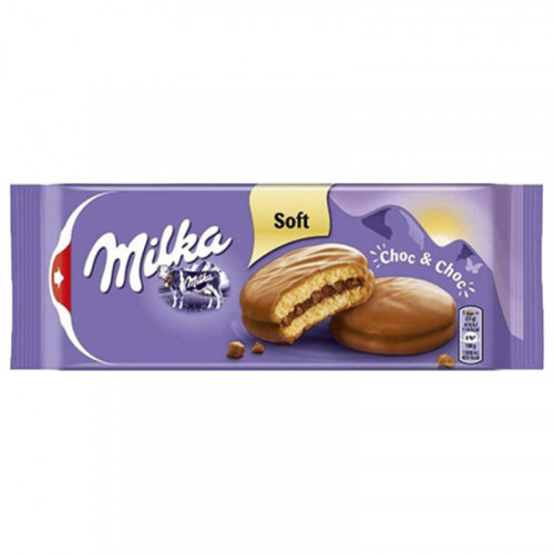 MILKA CHOCO&CHOCO 12*150GR