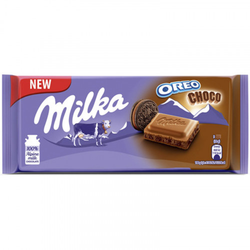 MILKA OREO CHOCO 22*100GR