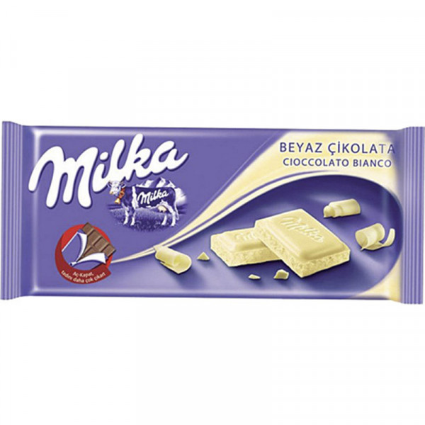 MILKA TABLET BEYAZ FPACK 24*80GR