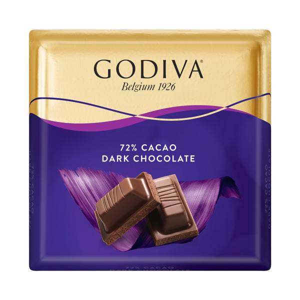 GODIVA %72 BİTTER KARE 60G
