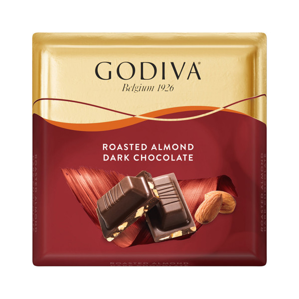 GODIVA BİTTER BADEM KARE60G