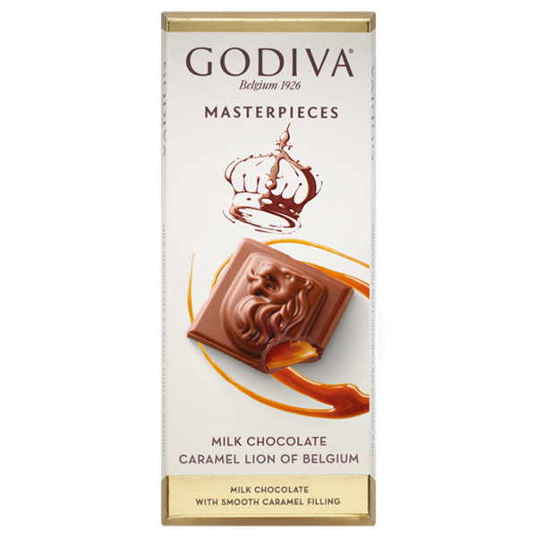 GODIVA SÜT.KARA.ÇİK.TABLET ASLAN 86Gx6x3