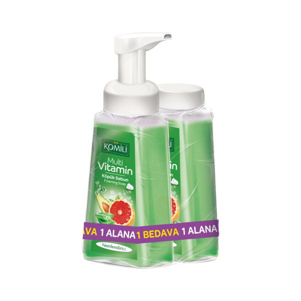 KOMİLİ KÖPÜK SABUN NEMLENDİRİCİ 250ML+250MLx6