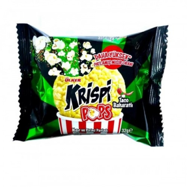 KRİSPİ POPS P&M TACO 32GX18