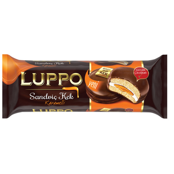 Luppo Sandviç Kek Karamelli 182 gr