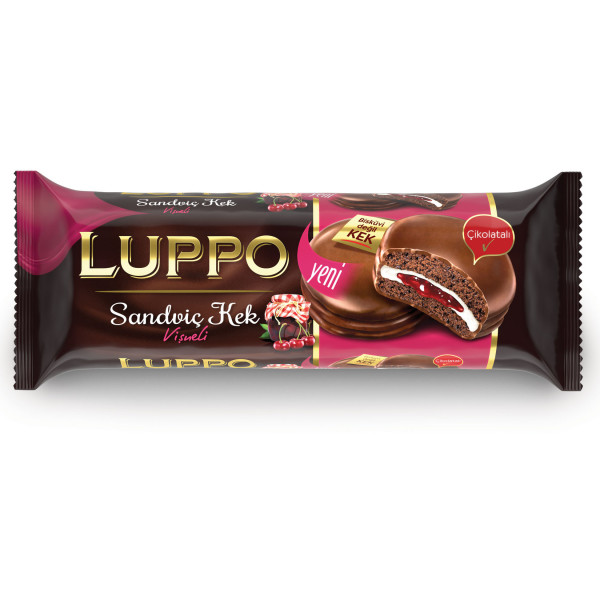 Luppo Sandviç Kek Vişneli 182 gr