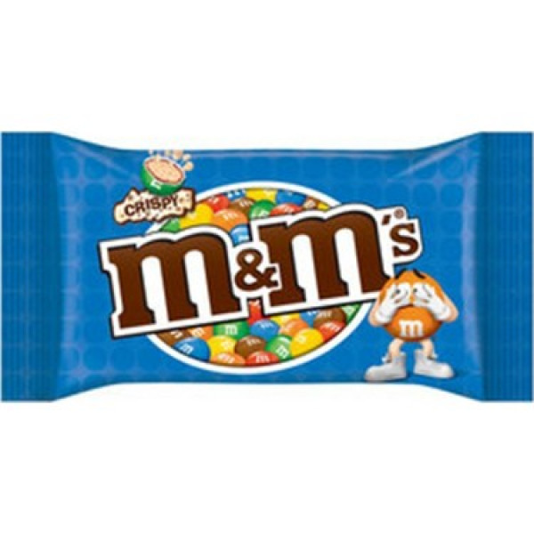 M&M's CRISPY POUCH 1(24x36gr)