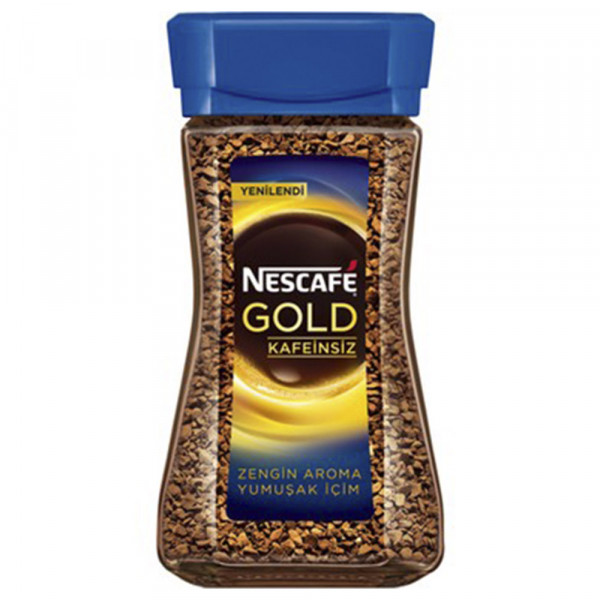 NESCAFE GOLD DECAF KAVANOZ  12x100g