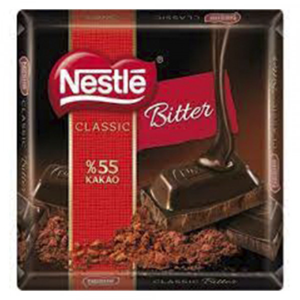 NESTLE TABLET BİTTER KARE 24(6x60g) 