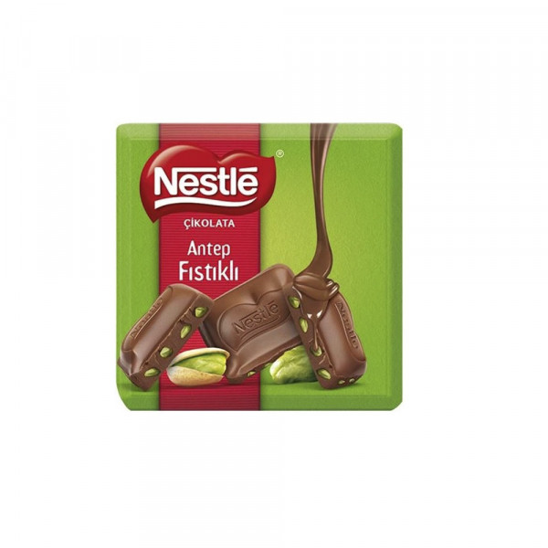 NESTLE Tablet Sütlü Fıstıklı Kare 24(6x60g)TR