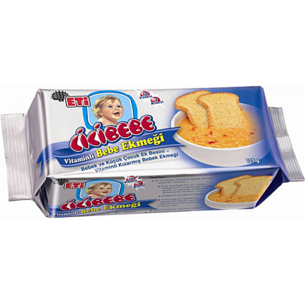 CİCİBEBE VİTAMİNLİ EKMEK 125GX15KL