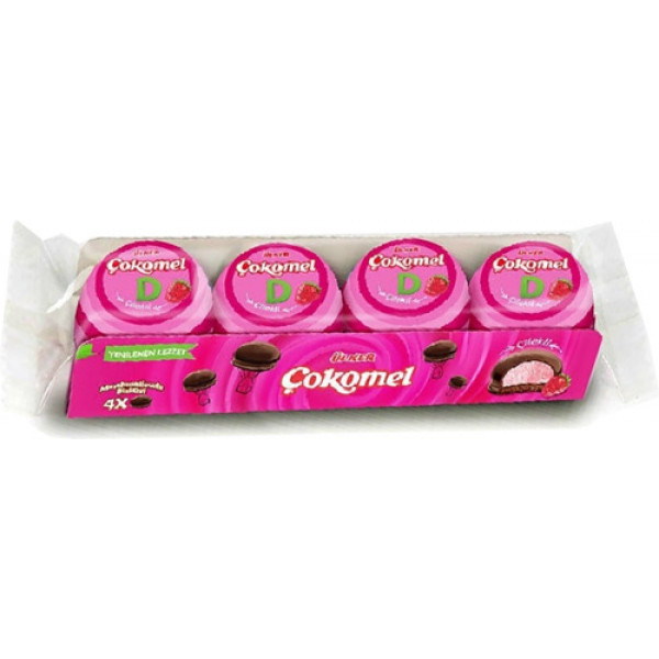 ÇOKOMEL MARSHMALLOW ÇİLEKLİ 4x12GRx30